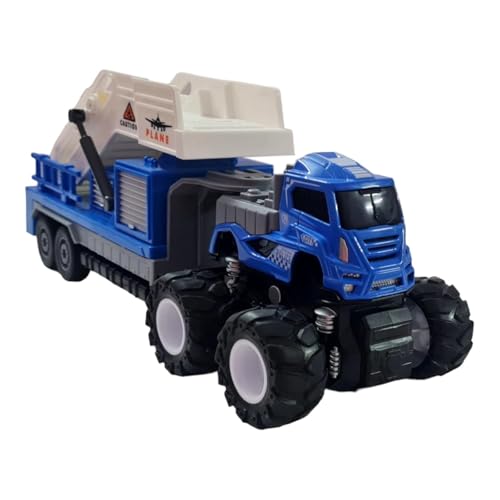 Image of Friction Powered Airport Boarding Ladder Transportation Toy for Kids Boys Children's 1:43 Scale Die cast Airplane Stair Trailer Truck 4WD Pull Back Vehicle (Multicolor, Pack of 1)