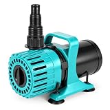 Shcazhcx Pond Pump, Adjustable Flow 700–1800GPH, 14FT Lift Fountain Pump