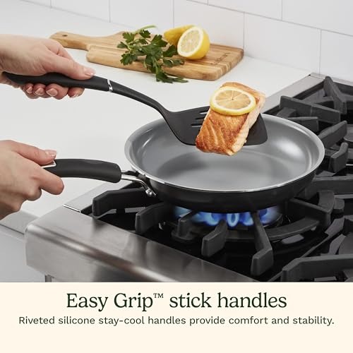 Cuisinart, 3-Pc Classic Ceramic Nonstick Skillet Set, Amazon Exclusive, 35C22-3BK by Cuisinart - Image 5