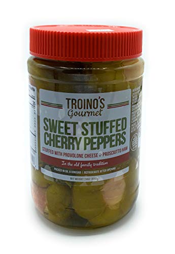 Troino's Stuffed Cherry Peppers… (Sweet Stuffed Cherry Peppers 24oz)