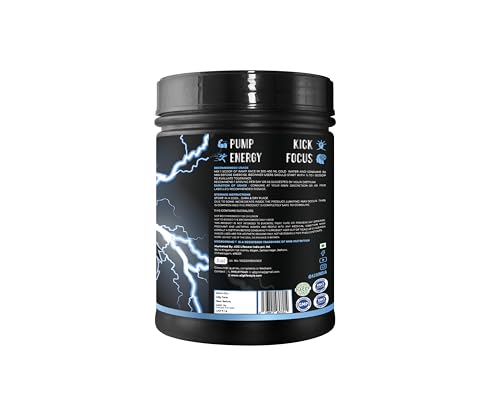 Image of A2G Ramp Rage Pre-Workout | India's First 22g Scoop Formula | HydroPrime, Creatine, Beta-Alanine, Citrulline for Pump, Energy & Focus | Berry Burst Flavor