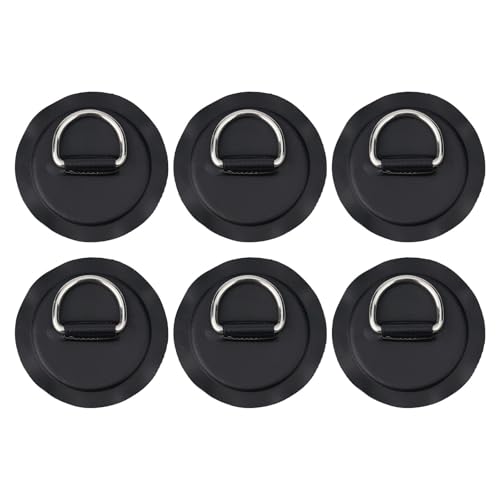 Kalokairi 6 Pack for Stainless Steel D-for Ring Patch Inflat