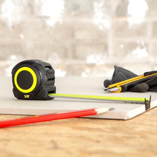 Image of Komelon 16-Ft Retraction Control Tape Measure (TC16) | Retraction control disc