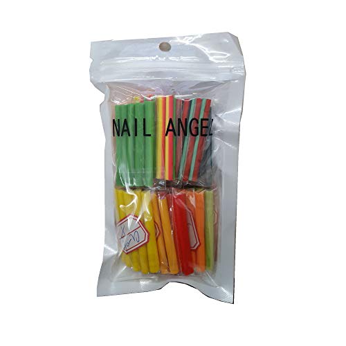 Nail Angel 80Pcs/Bag Nail Art Polymer Clay Cane Fruit Series Each 5Pcs 10018 #TOP1