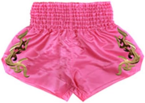 OYSTERBOY Classic Muay Thai Shorts for Men Women Boxing Kickboxing MMA BJJ Fight Clothing Training Workout Exercise Trunk