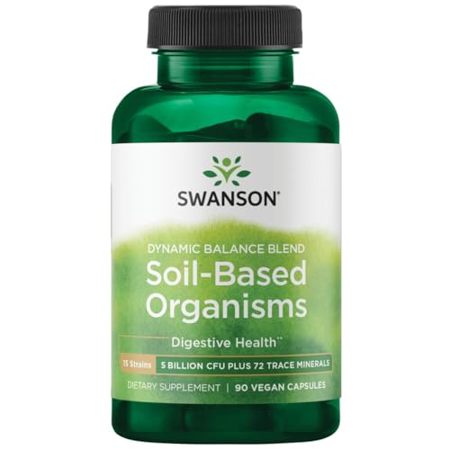 Swanson Ultra Dynamic Balanced Blend Soil-Based Organisms 5 Billion Cfu 90 Veg Caps