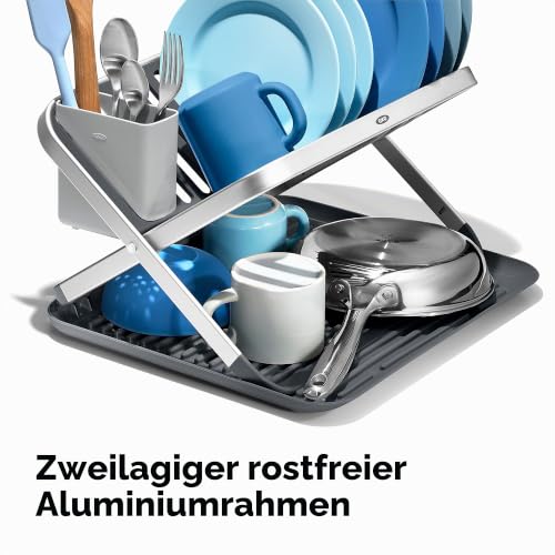 OXO Good Grips Geschirrständer aus Aluminium – Ansicht 3