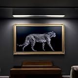 65 & 75 Inch TV frame for Samsung The Frame TV. ANTIQUE GOLD FINISH (not for use with other models) Handmade wood ornate TV Frame. (2021-2024 models) (65 INCH SAMSUNG THE FRAME)