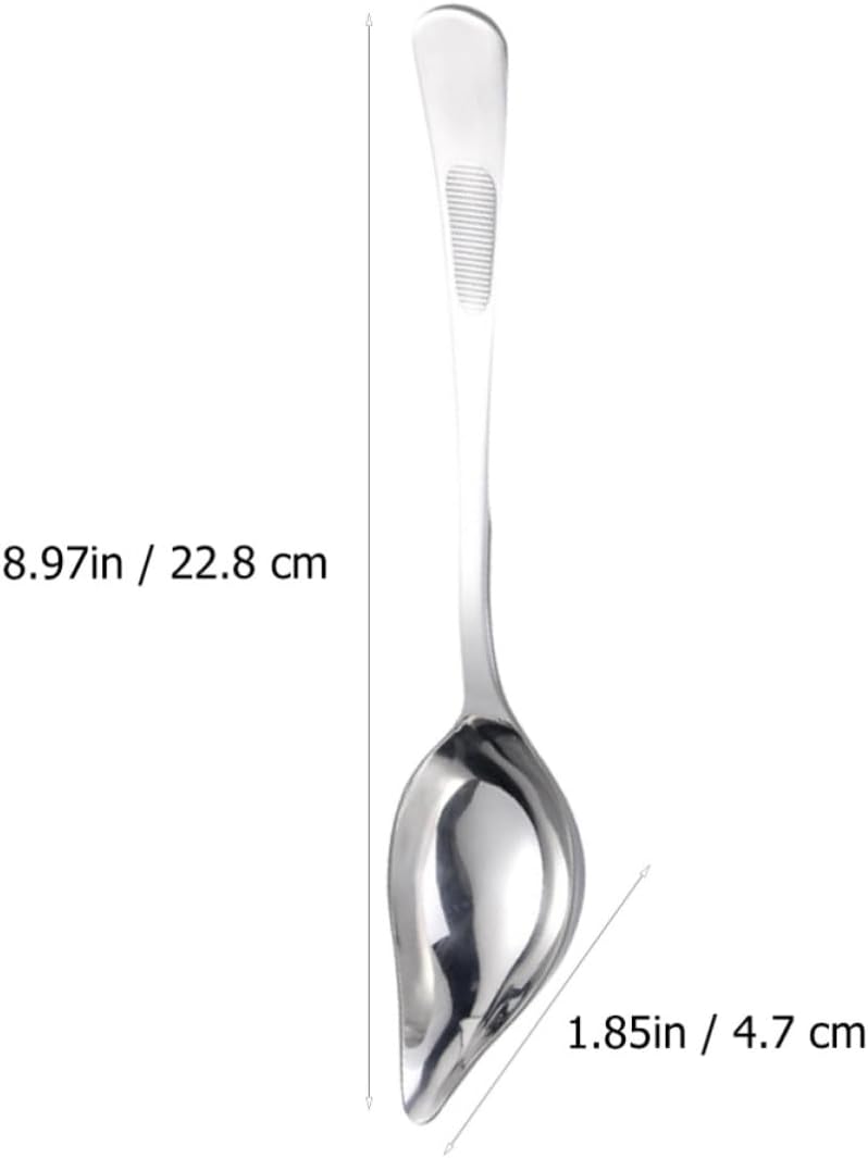 3pcs Stainless Steel Saucier Drizzle Spoons for Sauce Serving