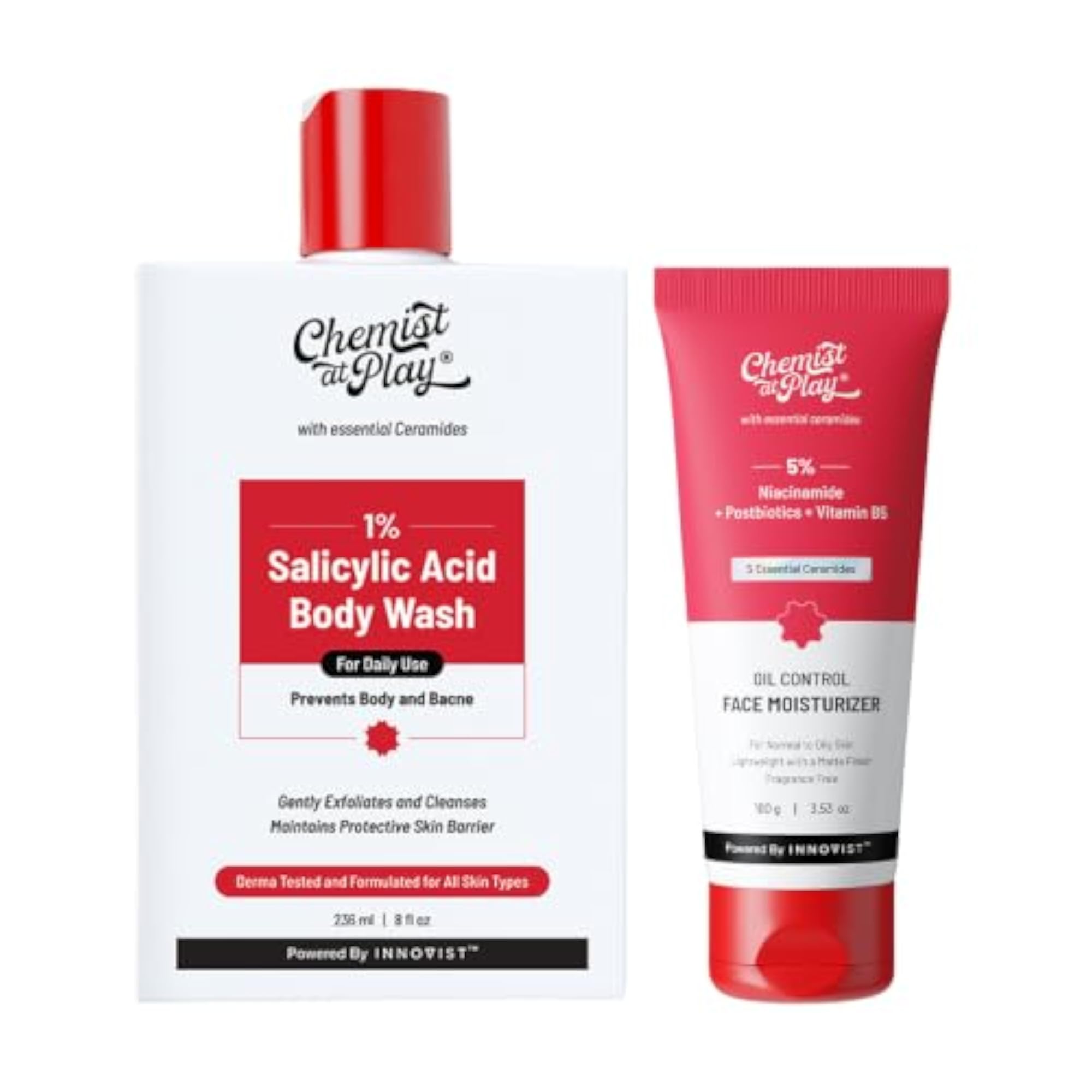 1% Salicylic Acid Body Wash & Moisturizer Combo