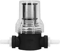 Vista 3 de Filtro de cerveza en línea de barril de 150 micrones para elaboración casera - Filtro de cerveza reutilizable para cerveza clara y de gran sabor