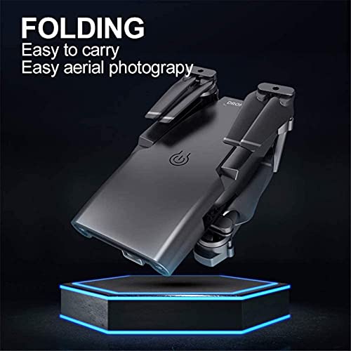 Ficha técnica GPS Drone 4K con cámara de video en vivo, dron plegable para adultos, quadcopter RC para principiantes, con retorno automático a casa, seguimiento, cámaras duales, largo alcance de control. - Fernando Cortés