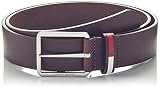  Tommy Hilfiger TJM Flag Inlay 4.0 Cinturón, Marrón (Testa Di Moro 0g0), 90 (Talla del fabricante: 85) para Hombre