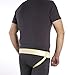 URIEL Right Side Hernia Belts for Men - Inguinal Hernia Belt for Men, Pre and Post Surgery Truss, Size Medium, Cream (35.3-39.5 Inches)