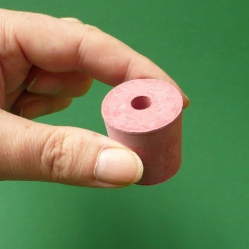 Rubber Bung to fit Glass Demijohn with Hole to fit Airlock Pack of Three
