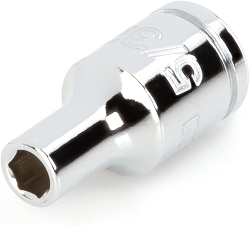 Soquete 6 Pontos TEKTON com Encaixe de 6,35 mm e Medida de 3/16 pol. SHD02002