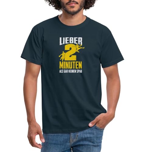Spreadshirt Handball Lieber 2 Minuten als gar keinen Spaß Männer T-Shirt,...