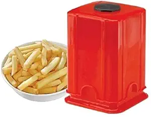 Potato Chipser, French Fries Chips Maker Machine, Snacks Finger Chips Cutter Multi Colour, Plastic Potato and Vegetable Cutter French Fries Slicer Chips Chipser Plastic French Fries Cutter (1 Pcs)
