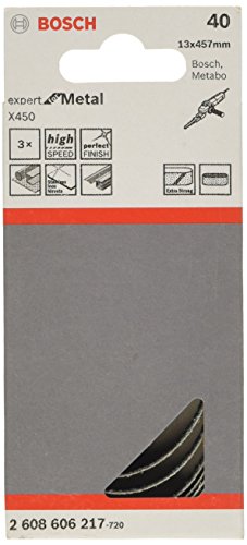 Bandes abrasives set de 3 pièces 13 x 455 mm - vue 3