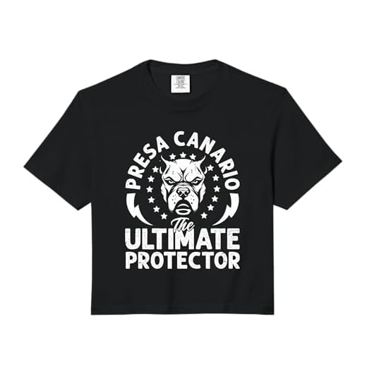 Presa Canario The Ultimate Protector Perro De Presa Canario Comfort Colors Crop Top