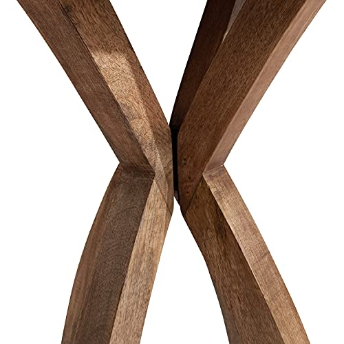 Kate And Laurel Soleyn Mid-Century Round Wood Side Table, 20 X 20 X 25, Natural, Decorative End Table With Boho Style For Use As Bedroom Nightstand Or Living Room Accent #TOP7