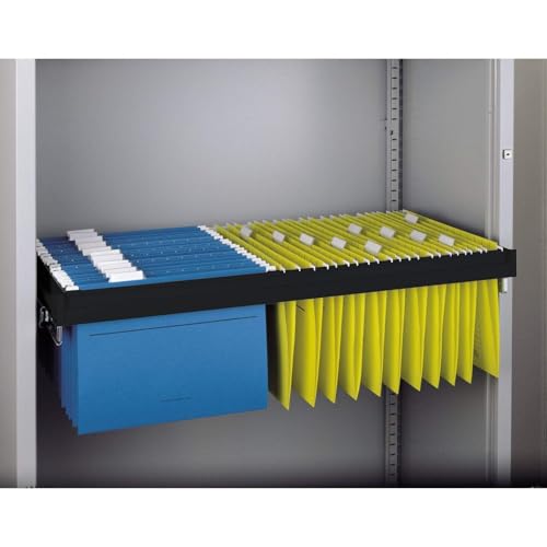 Image of OPO Qube by Bisley Roll Out Suspended Filing Frame Black