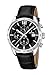 Produktbild Festina Herren Chronograph Quarz Uhr mit Leder Armband F16760/4