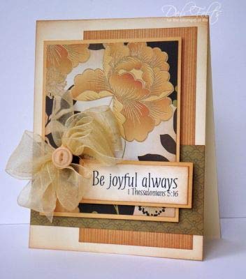 Christian Stamps For Card-Making And Scrapbooking Supplies By The Stamps Of Life -Praise4Him Scripture Sentiments #TOP7