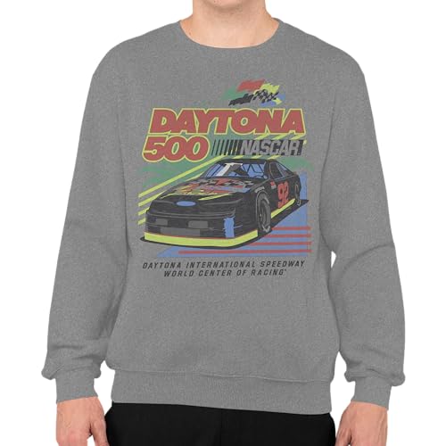 Isaac Morris Limited Nascar Vintage Daytona 500 Men’s and Women’s Long Sleeve Crewneck Sweatshirt
