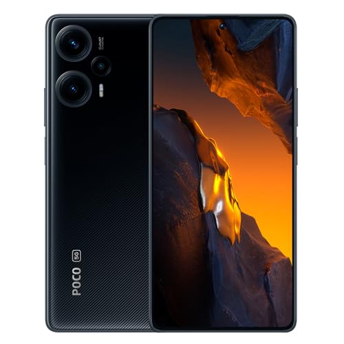 Xiaomi Poco F5 Smartphone 8GB+256GB Snapdragon 7+ Gen 2 6.67Inch 120hz OLED Display 5000mAh Battery 67W Fast Charging 64MP Camera（Global Version,Black