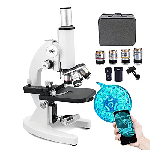 12000X/18000X/30000X profesjonalny mikroskop biologiczny, monokularowy zestaw mikroskopu optycznego dla uczniów dorosłych, okular WF50X, przedłużacz 6x, do zastosowań laboratoryjnych, hobbystów