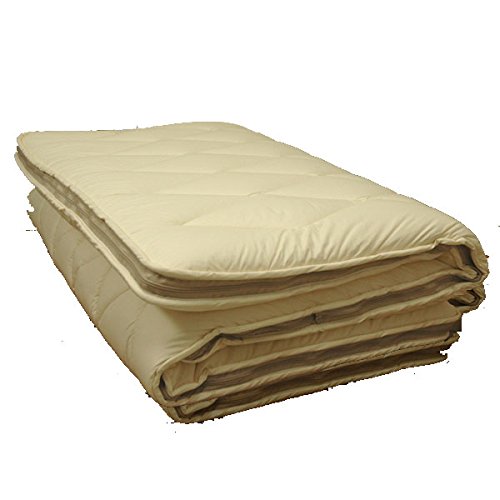 Sleeping pad futon 39inch x 82inch ivory BREATH AIR be 1.5inch thick