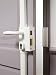 BRICARD 74622 Serie 74 - Cerradura vertical multipunto 3 puntos, color blanco