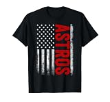 Vintage Astros T-Shirt, Men, Black, 3X-Large