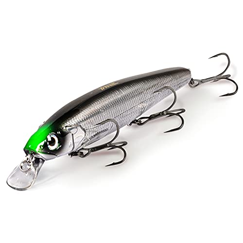 Foto von Quantum Premium 4street Bangry Zander-Wobbler mit reizvollem Laufverhalten Angeln auf Raubfisch Angelköder Angel-zubehör, Night, 17,5 g