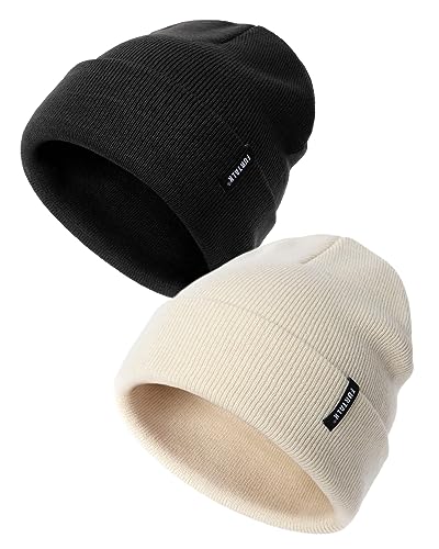 Image of FURTALK Toddler Beanie Baby Boys Girls Beanies Kids Knit Winter Hats for 0-8 Years