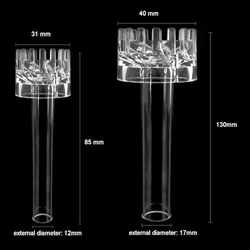Image of Aquatic Lily Pipe Accessories with Surface Skimmer Water Oil Clean Tool Inflow Outflow for Aquarium Planted Tank Filter for 13mm for 12 /16mm(1 /2 inch ID) Tube