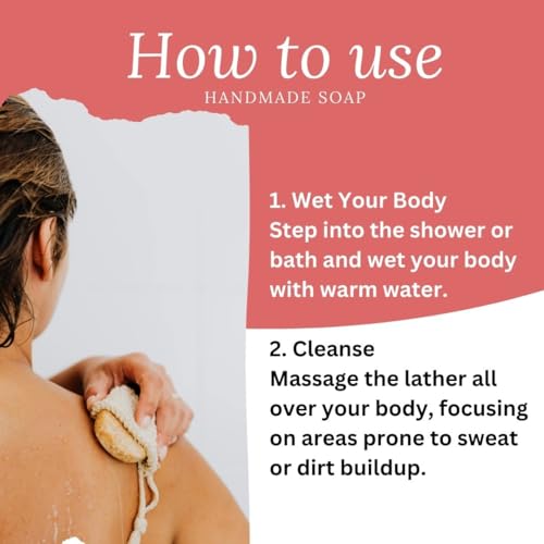 Image of Khadi Rose & Sandal Handmade Bathing Soap Bar 125g (Pack of 5) | Natural & Herbal | Glowing, Hydrating & Brightening Skin | For Acne & Blemishes | All Skin Types | For Men & Women