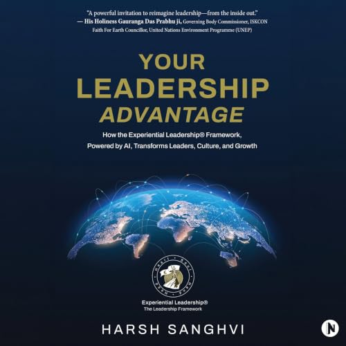 Diseño de la portada del título Your Leadership Advantage