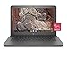 HP Chromebook 14-inch Laptop with 180-Degree Hinge, Touchscreen Display, AMD Dual-Core A4-9120 Processor, 4 GB SDRAM, 32 GB eMMC Storage, Chrome OS (14-db0060nr, Chalkboard Gray)