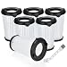 Pack of 6 Filters for AEG Ergorapido AEF150 CX7 Flexibility Animal Battery Vacuum Cleaner Replacement Filter for CX7-2 & QX8 Animal X Power CX7-2-45an CX7-2-i360 CX7-2-s360 Accessories