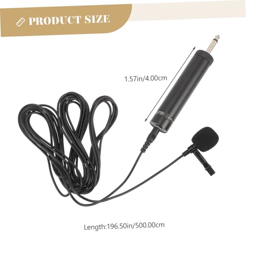 Microphone lavalier clip pour instruments avec cable pour scene et discours - 2