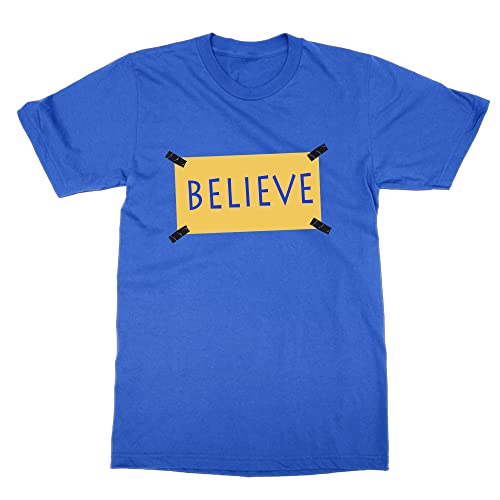 T-shirt Believe Ted en coton col rond pour un style décontracté au quotidien