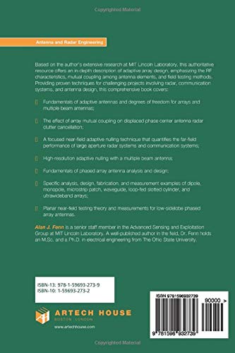 Adaptive Antennas and Phased Arrays for Radar and Communications (Artech House Radar Library (Hardcover)) - Thumbnail 2