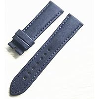 NANNI 23 mm Black Royal Blue Nylon Watch Strap Store Banda de vigilancia Compatible con Blancpain Fifty Fathoms Watch Zenith Ciudadano de corardio Pulsera