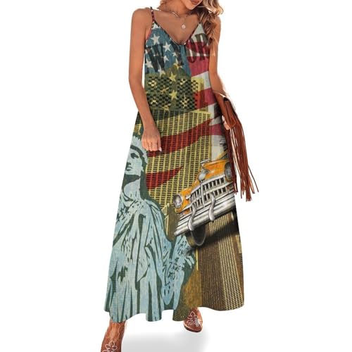Robe maxi de plage pour voyages et vacances d'été ensoleillées