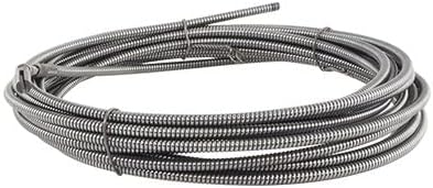 Erickson A-154 Model "A" Hand Tool Drain Cleaner - 1/4" x 15' drain cable with the double-jointed "Crawl Head" design.