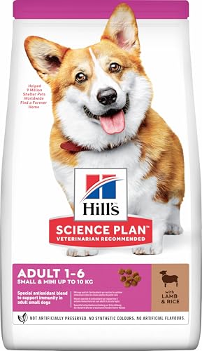 Hill's Science Plan Small & Mini Adult Dog Food with Lamb & Rice - 1.5kg