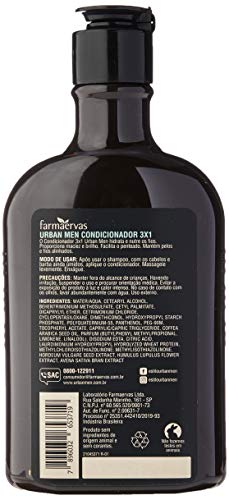 Cond. 3X1 Urban Men 240Ml