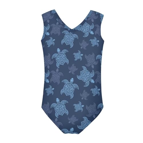 Image of Fashion Print One-Piece Swimsuits for Girls,Soft Stretchy One Piece Bathing Suit Quick Dry Beach Swimwear 5-14 Years